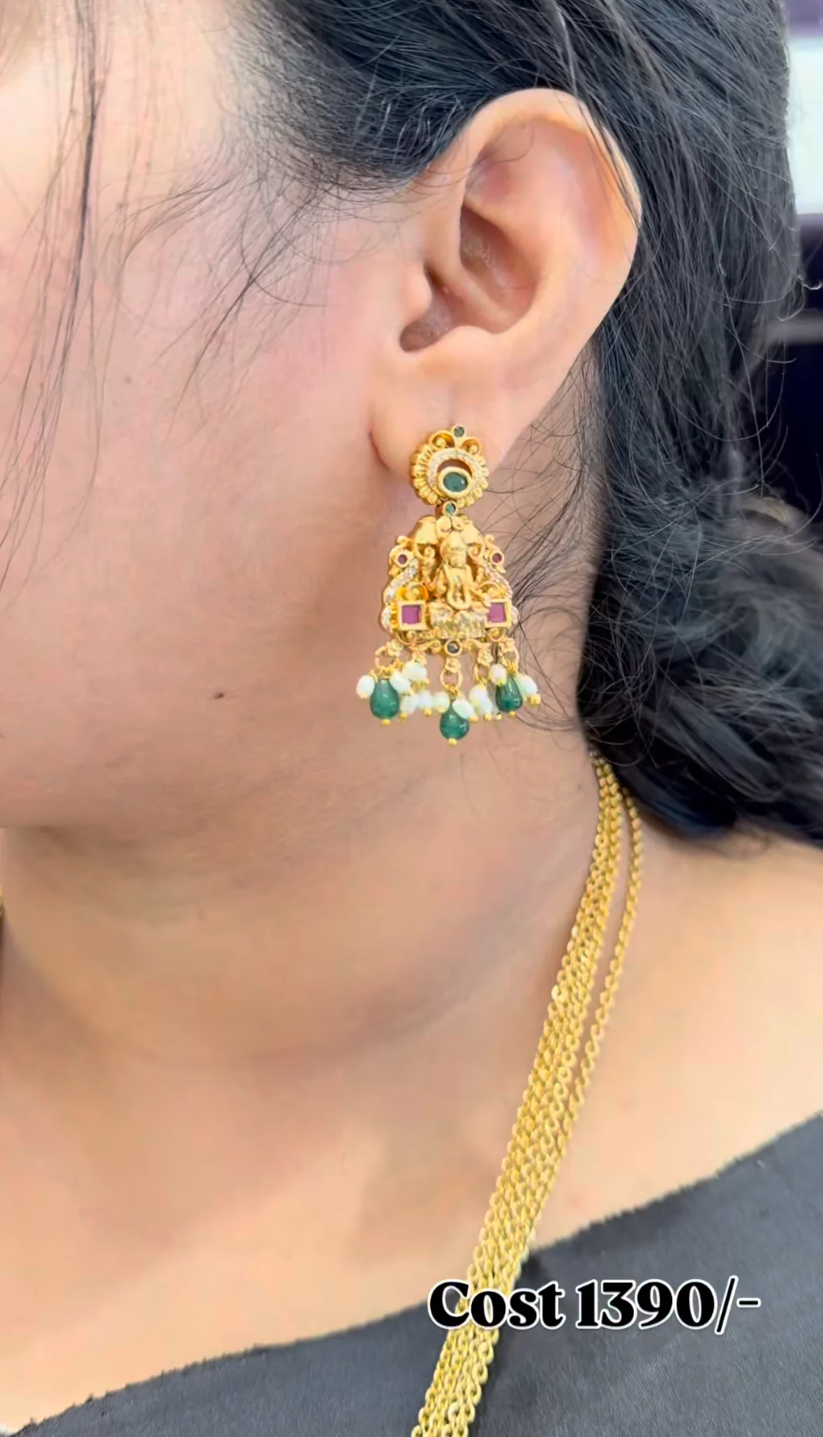 Beautiful Chandra haram set - Image 2