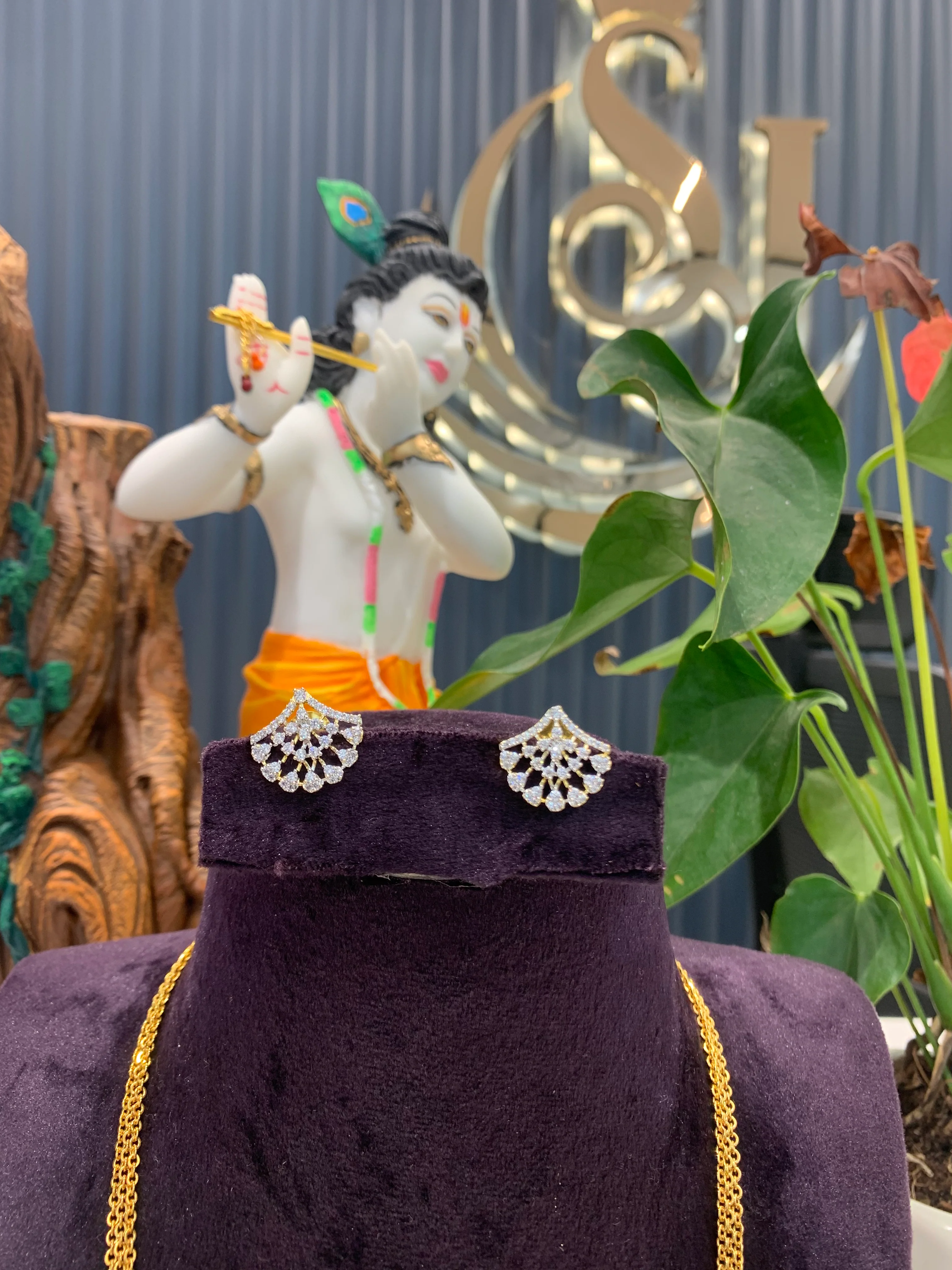 Beautiful chandraharam set - Image 4