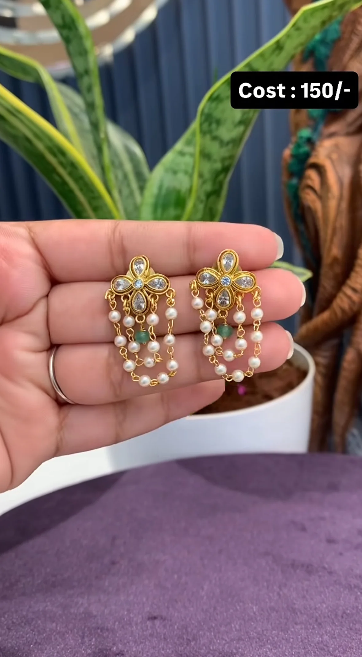 Beautiful customised  studs