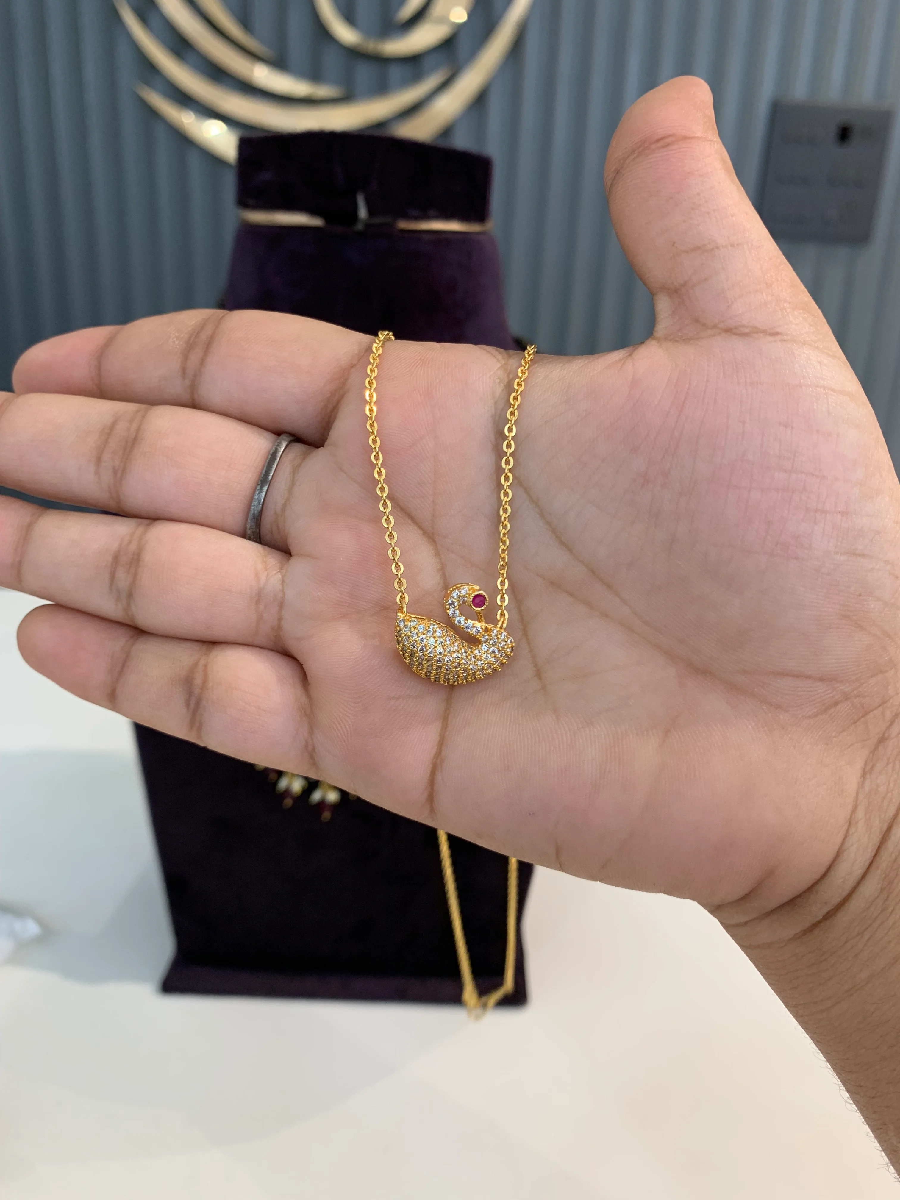 Beautiful duck chain with premium chain - Image 2