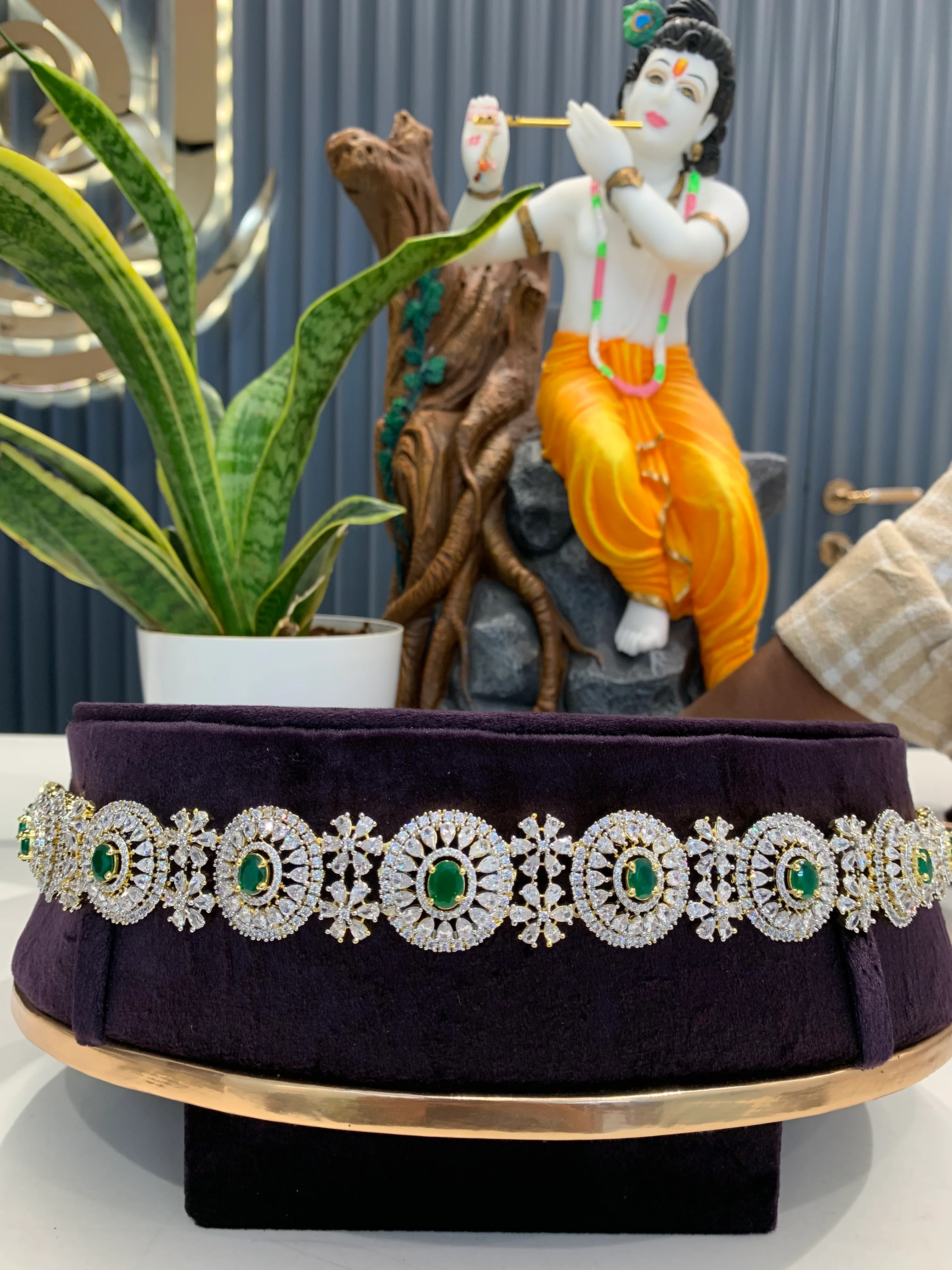 Beautiful GJ chain vaddanam