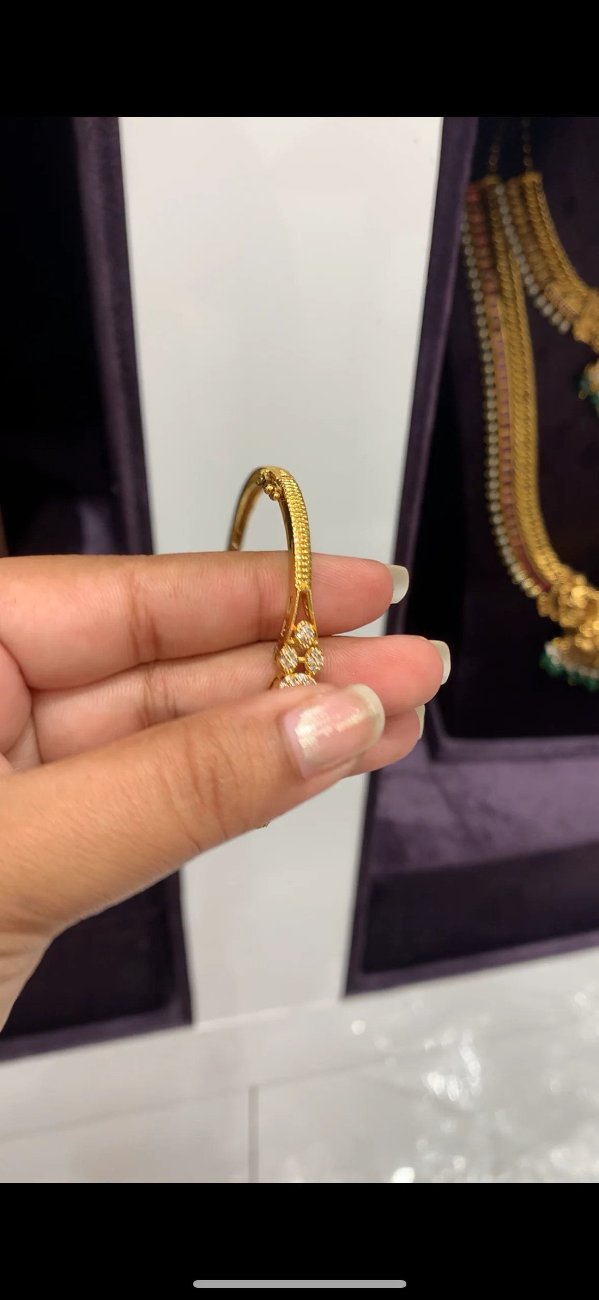 Beautiful kada bracelet open type - Image 3
