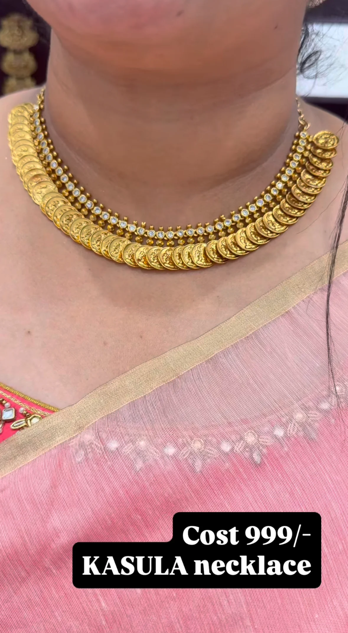 Beautiful kasula necklace