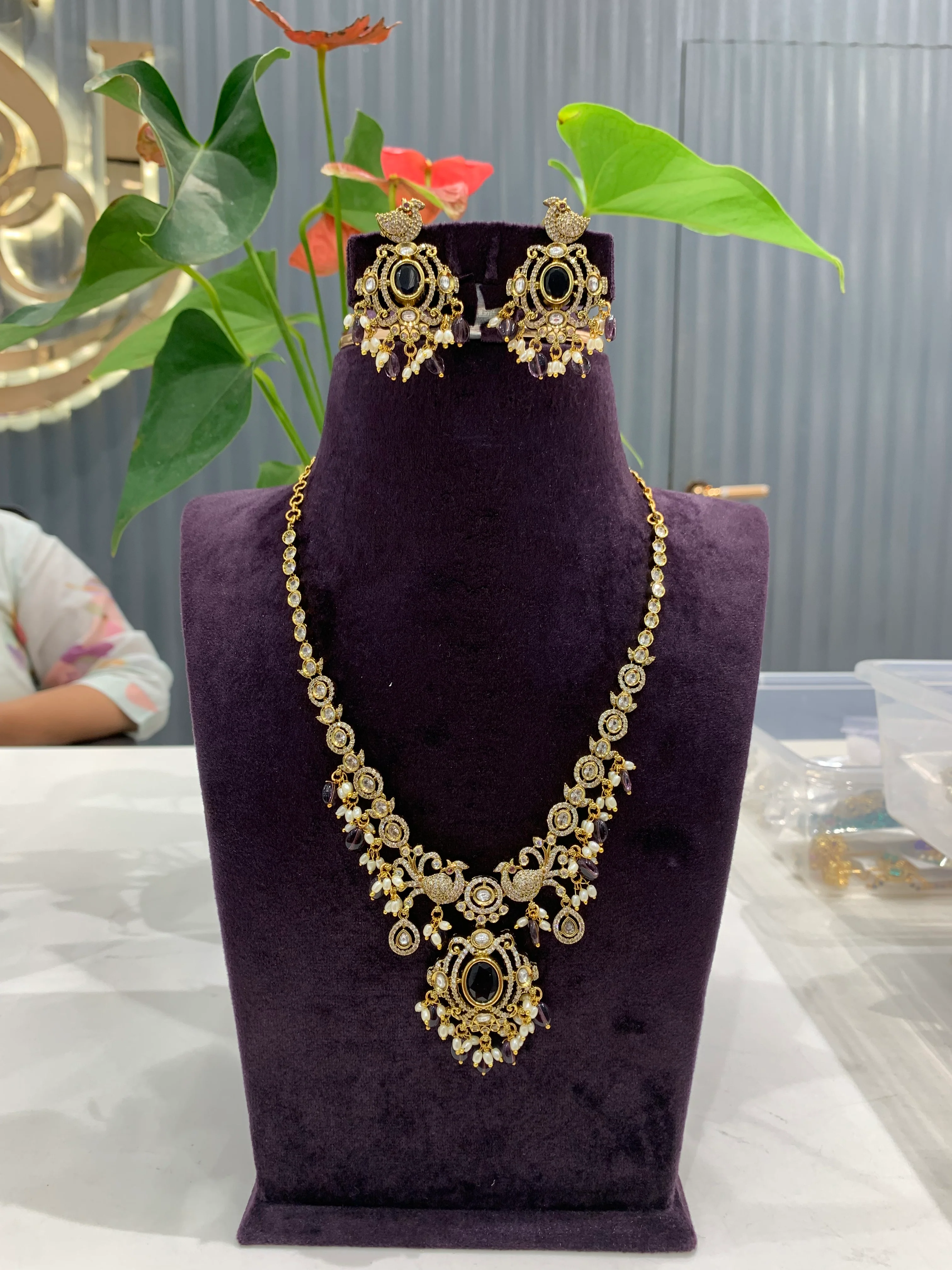 Beautiful mehandhi polish necklace - Image 3