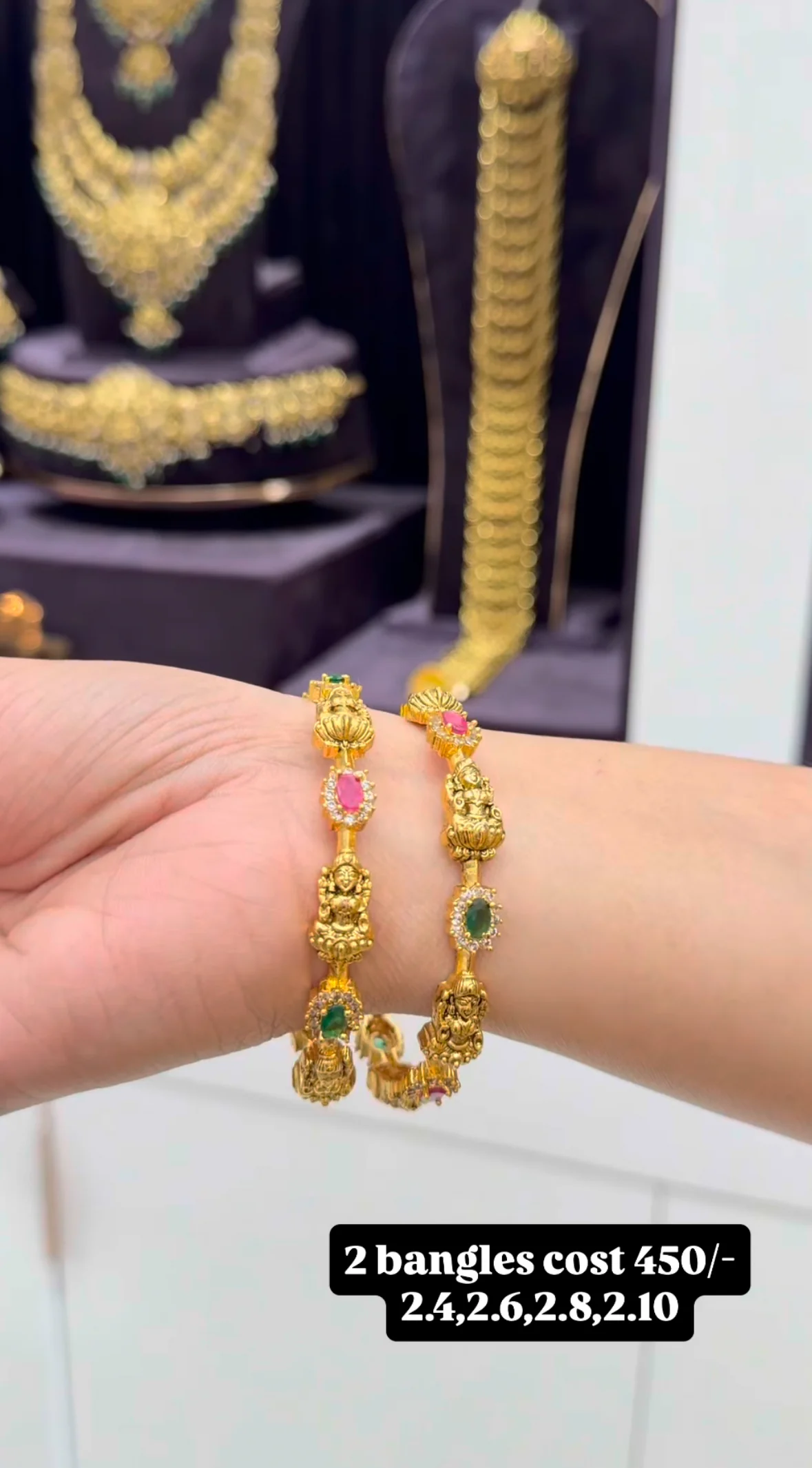 Beautiful multi nakshi bangles - Image 2