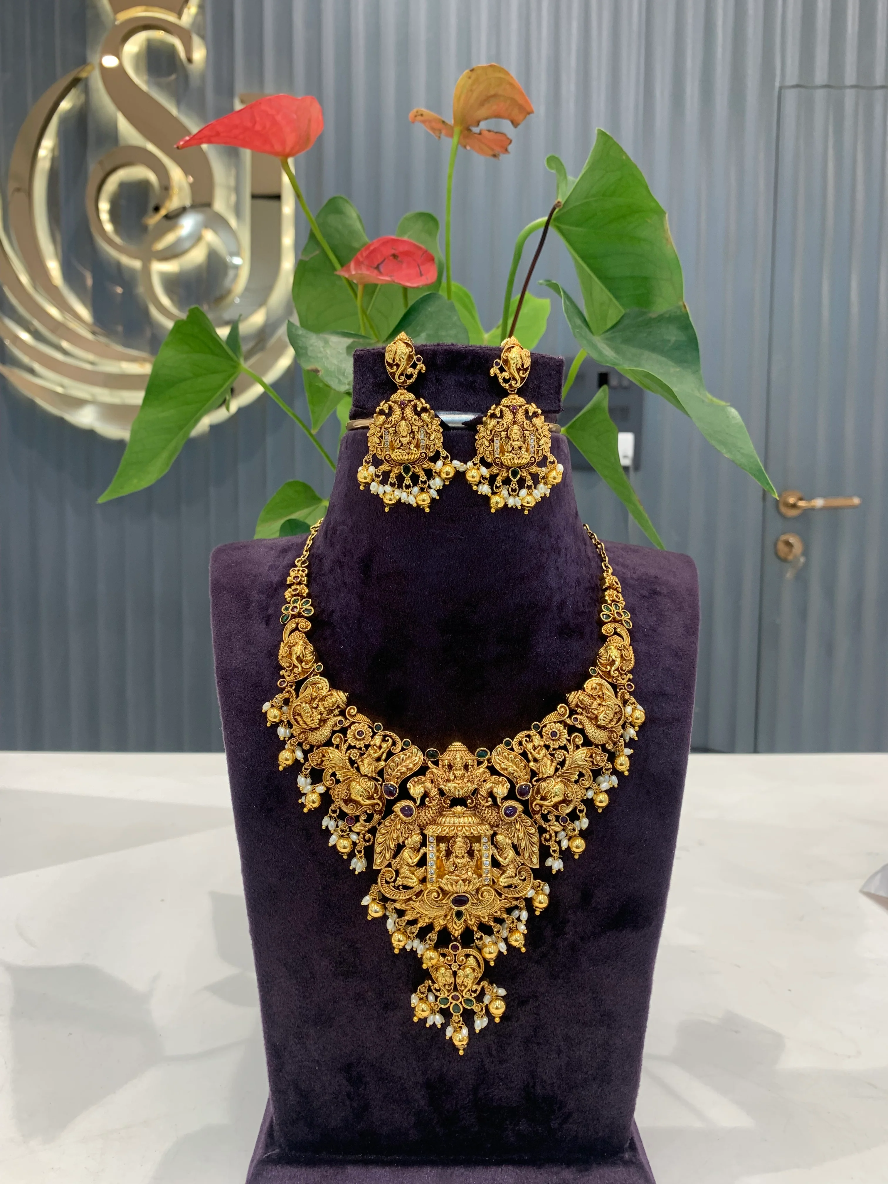 Beautiful nakshi 3D necklace - Image 2