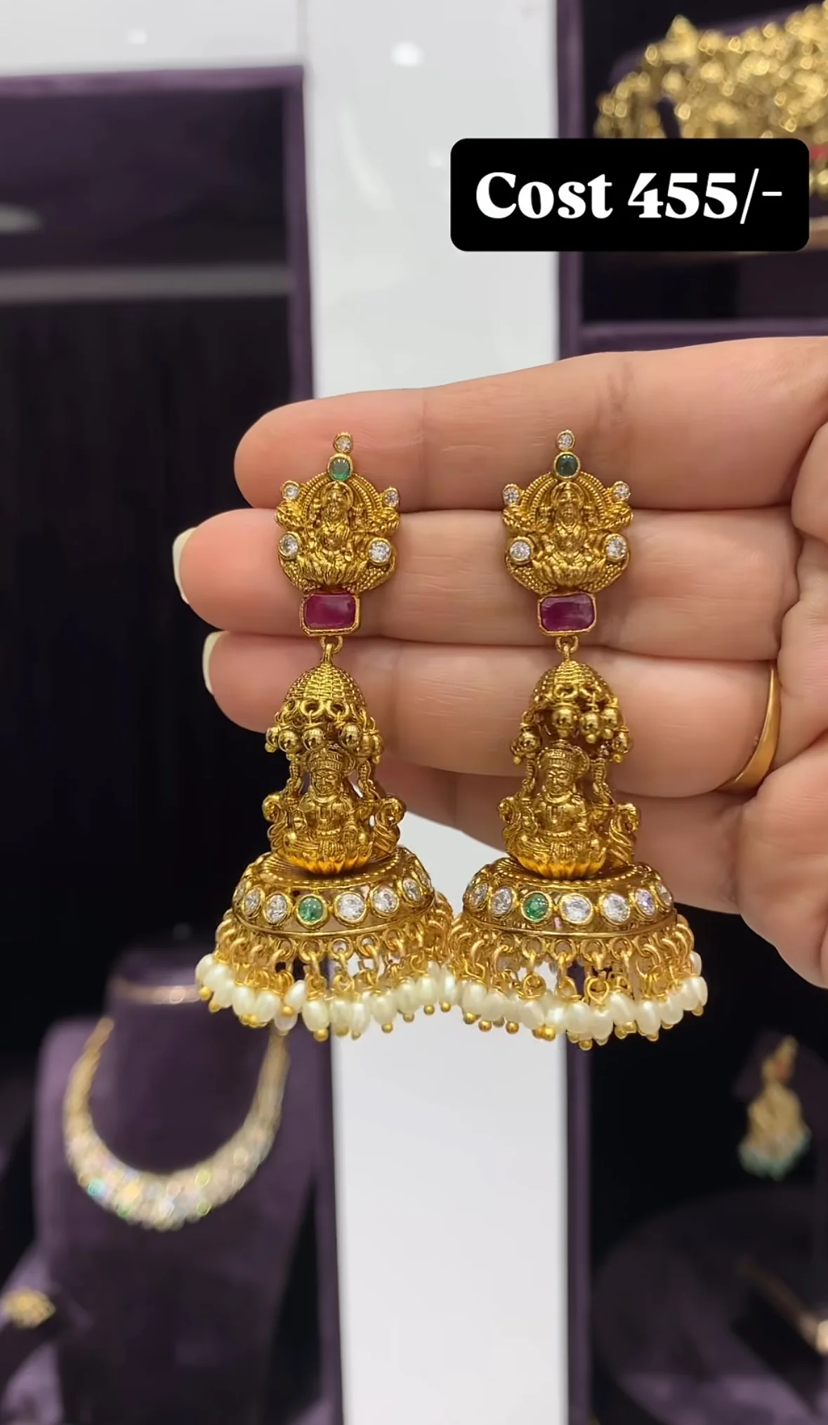 Beautiful nakshi jumkies - Image 2