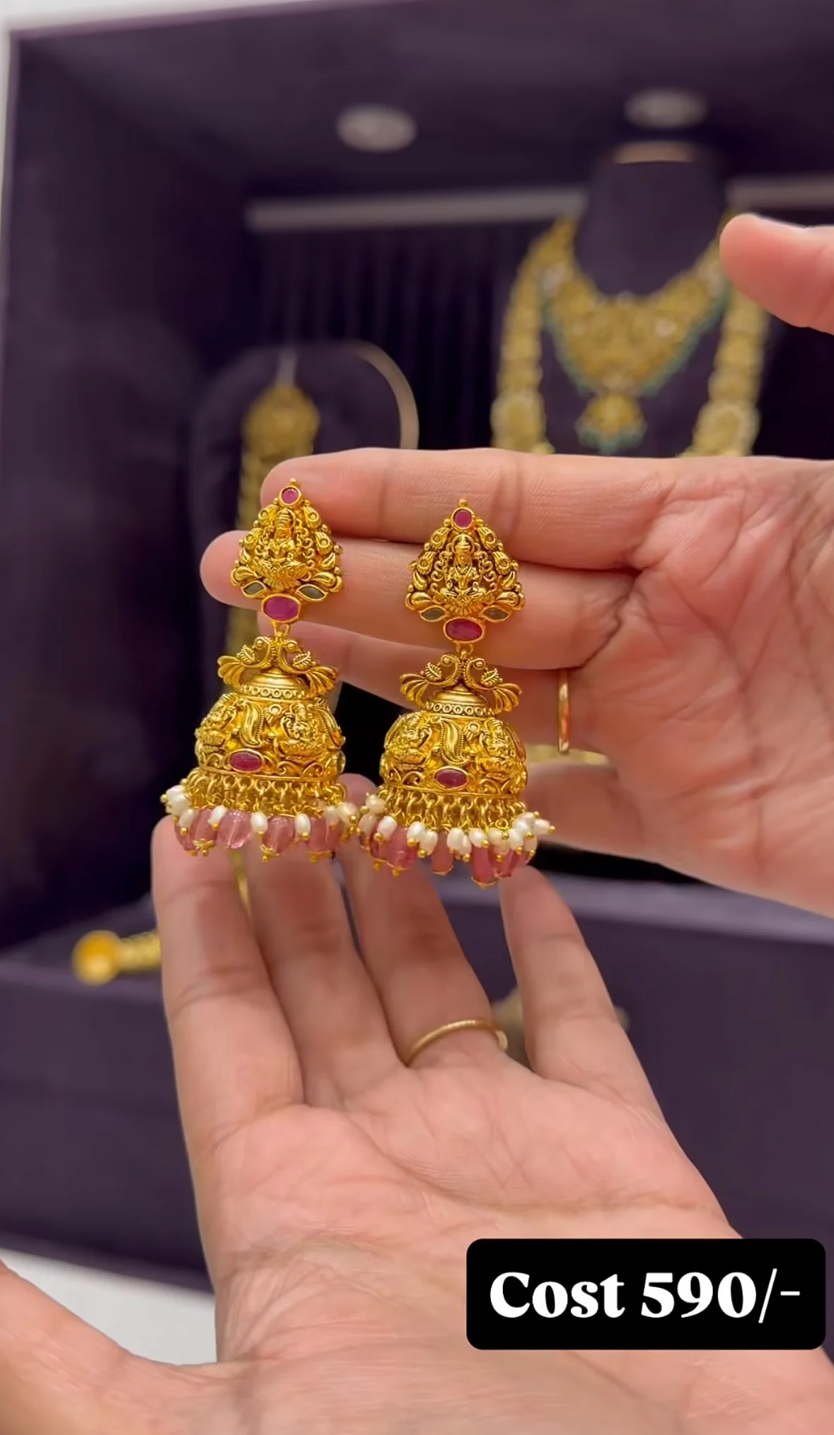 Beautiful nakshi jumkies - Image 2