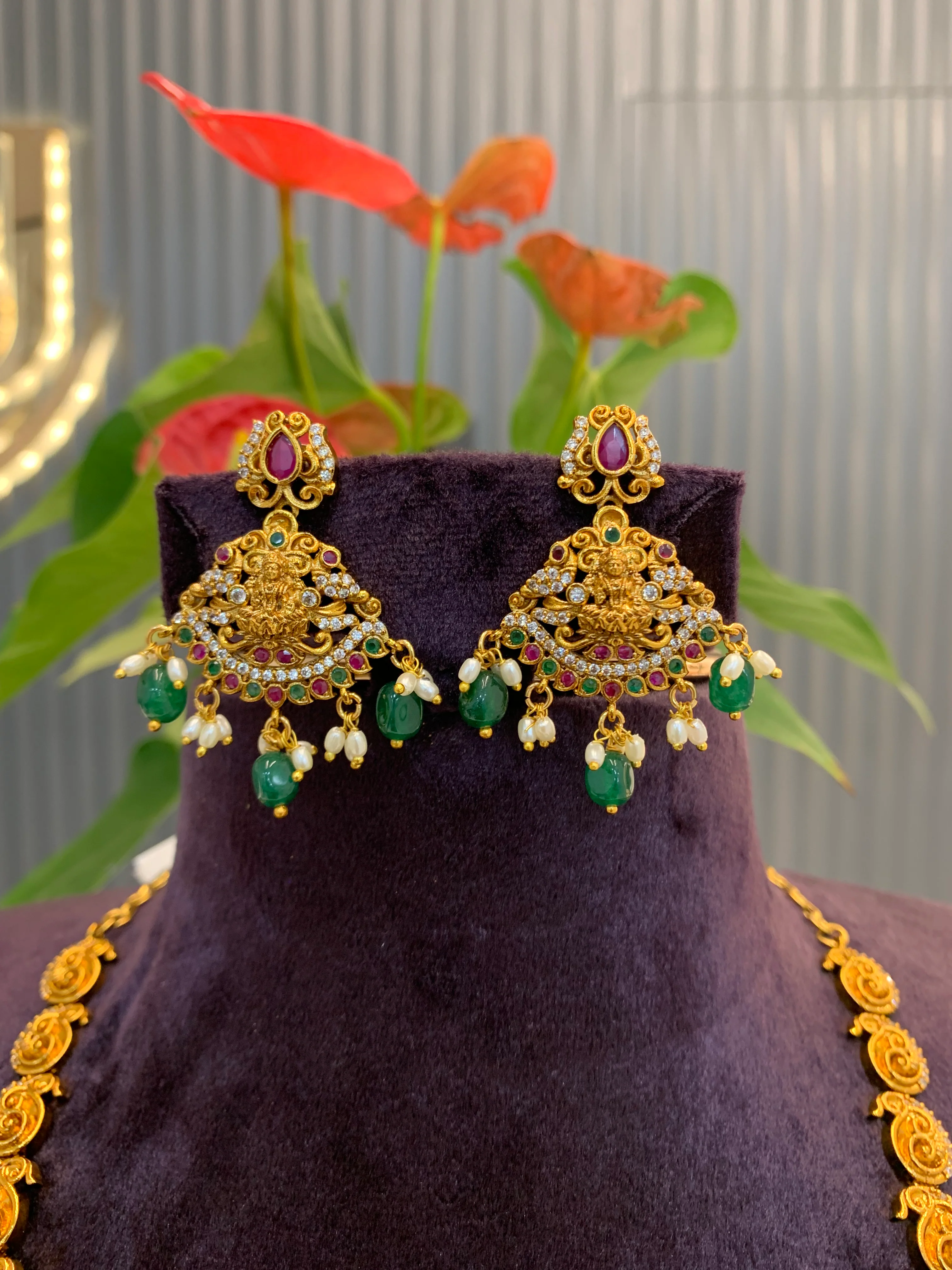 Beautiful Nakshi Long Haram - Image 2