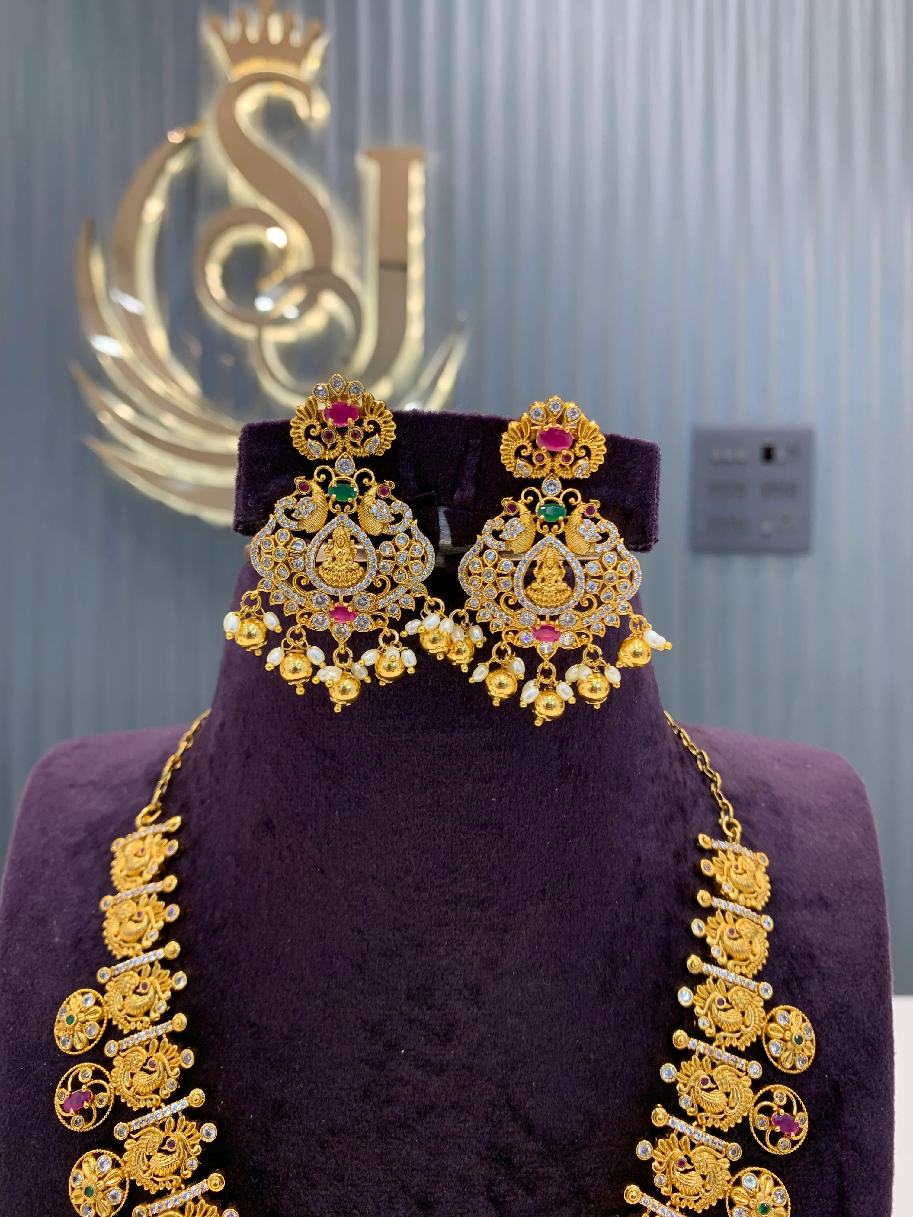 Beautiful nakshi necklace - Image 3