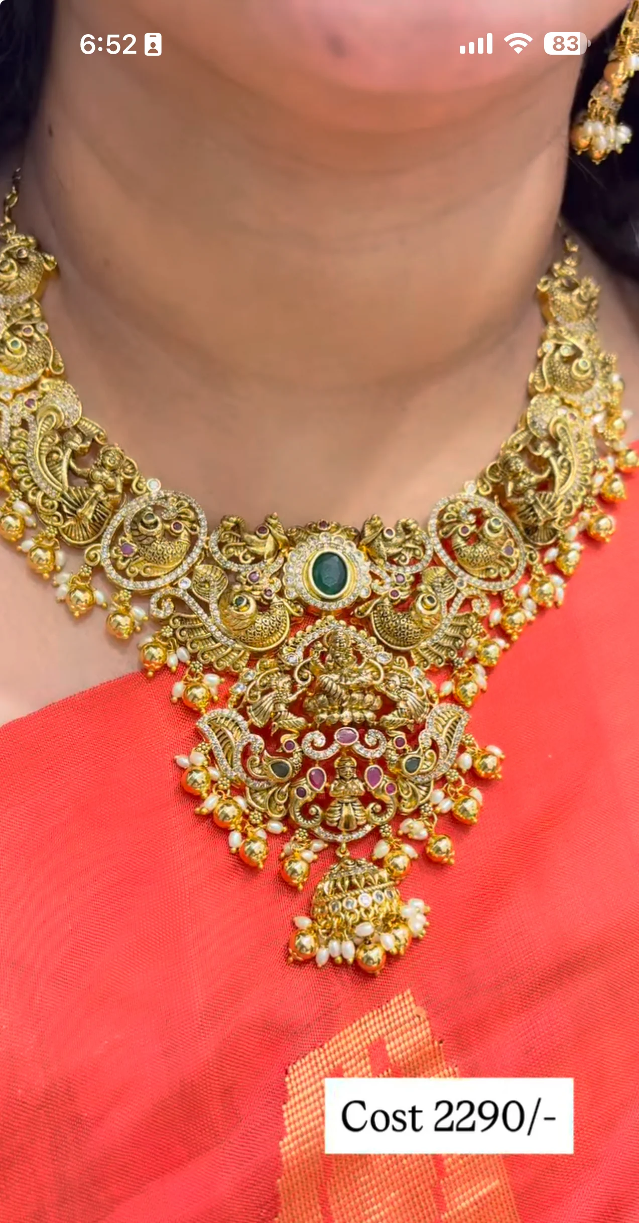 Beautiful Nakshi necklace