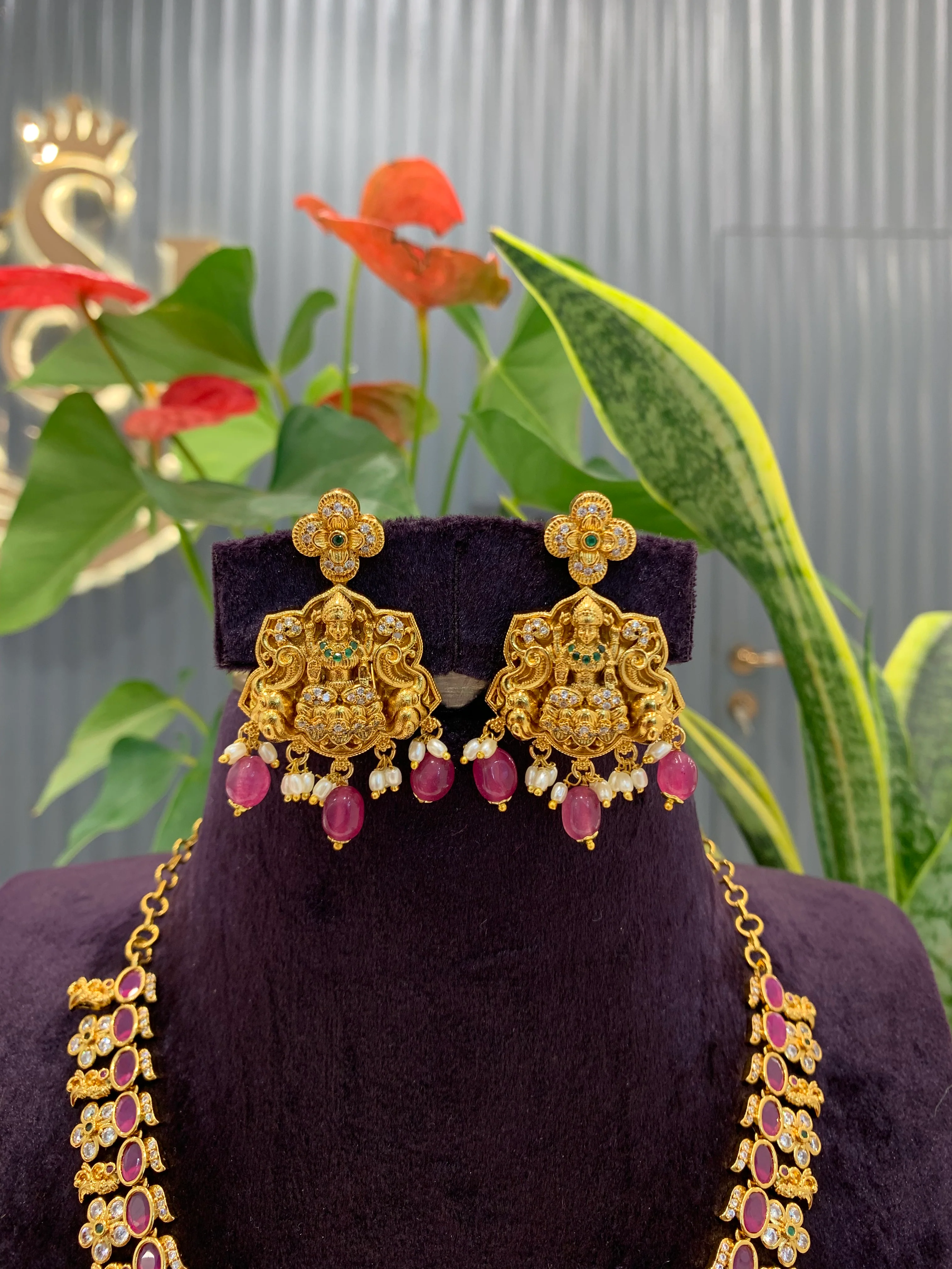 Beautiful nakshi necklace - Image 2