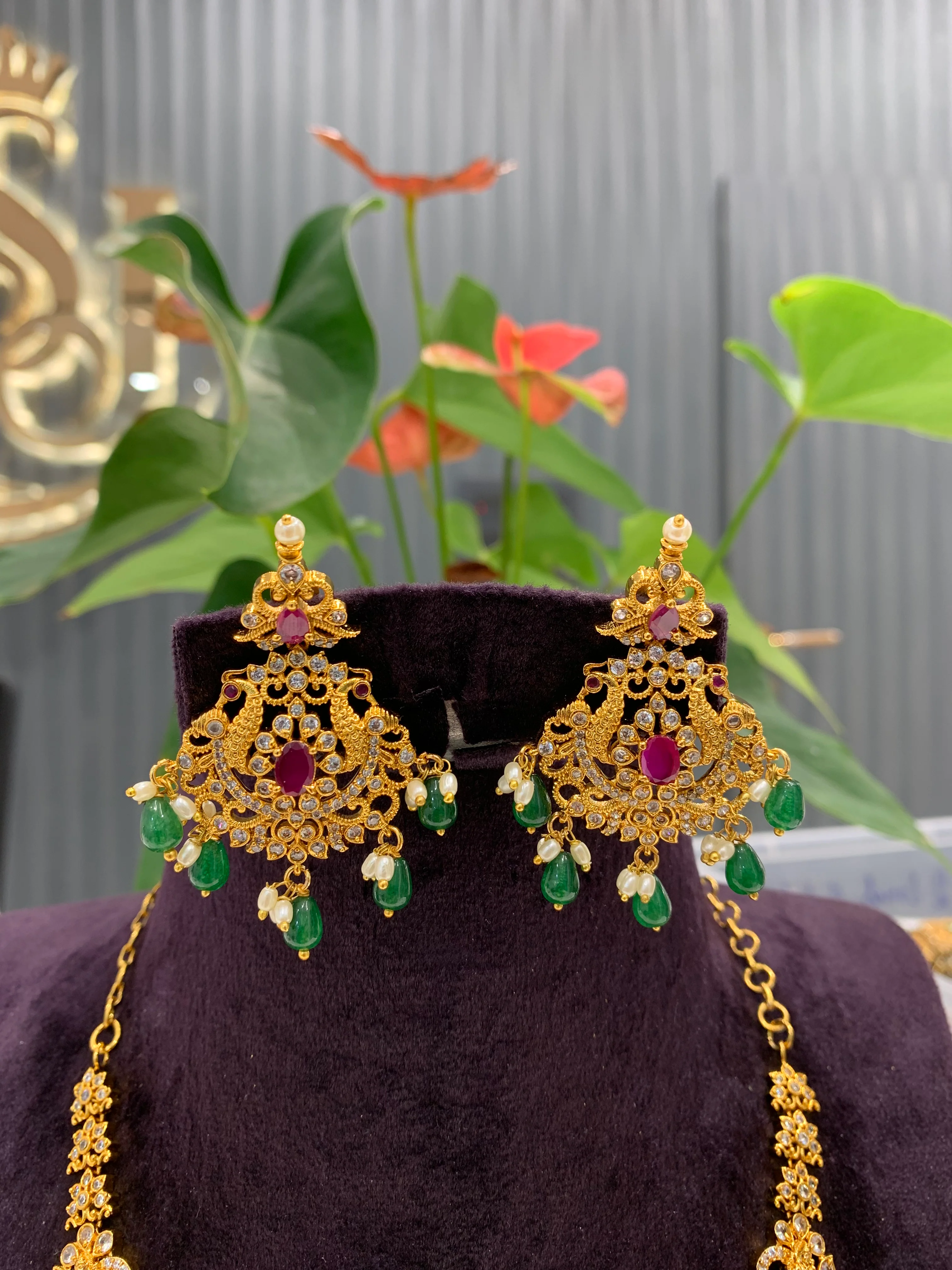 Beautiful nakshi necklace - Image 2