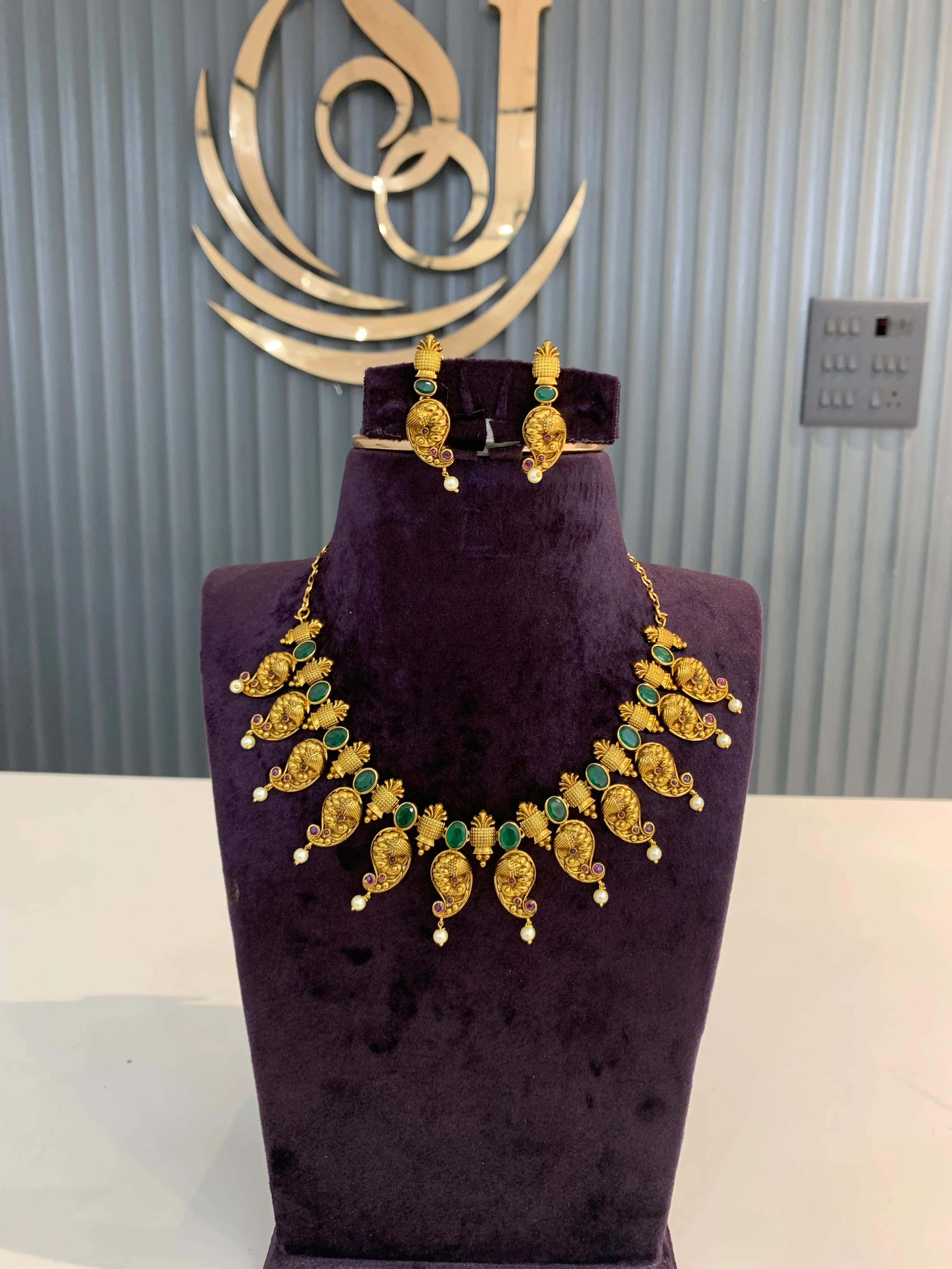 Beautiful nakshi necklace - Image 2