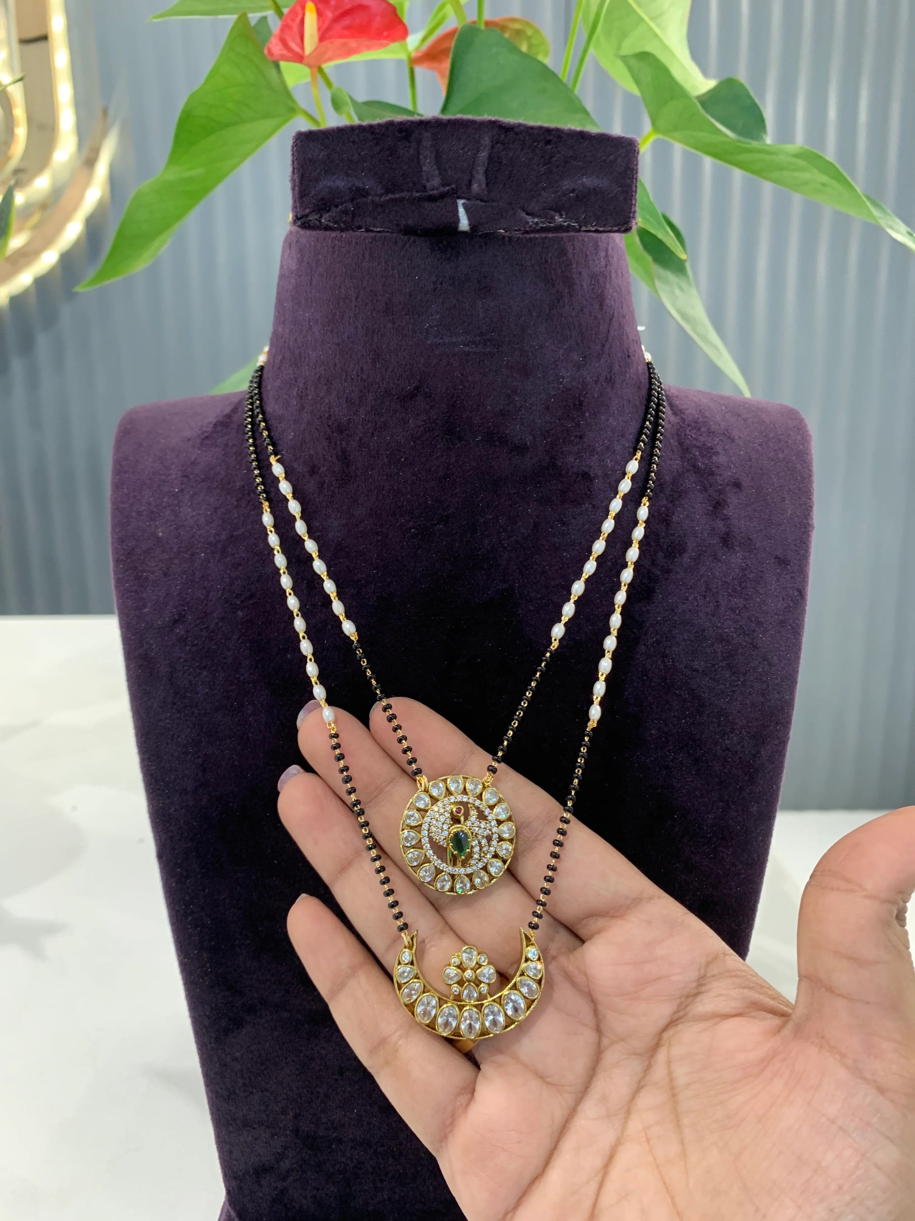Beautiful Two Layer Black beads - Image 2