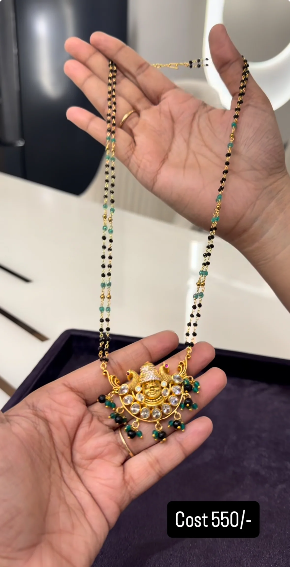 Beautiful venkateswara swami idol Blackbeads - Image 2